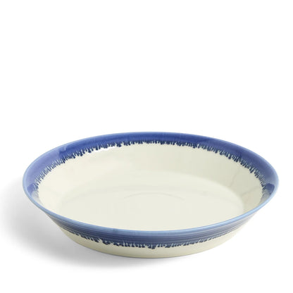 Royal Doulton Pacific Glaze Low Serving Bowl Blue