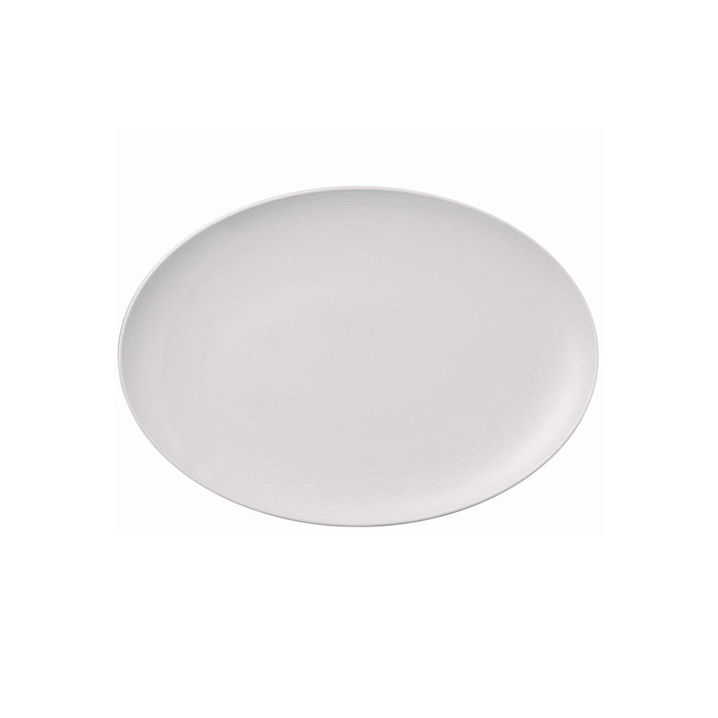 Thomas China Loft White Platter 34cm Oval Flat