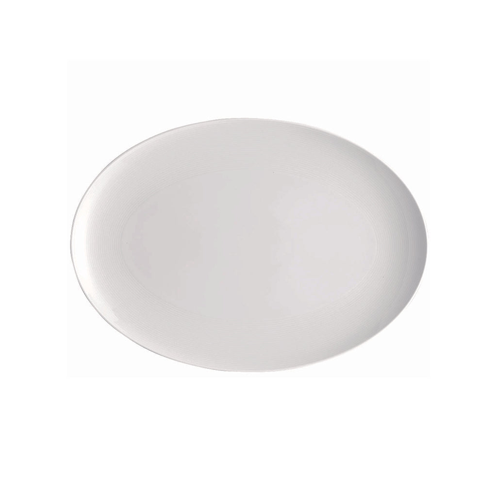 Thomas China Loft White Platter 40cm Oval Flat