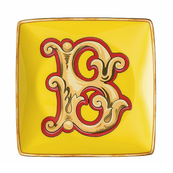 Versace Holiday Alphabet Dish - B