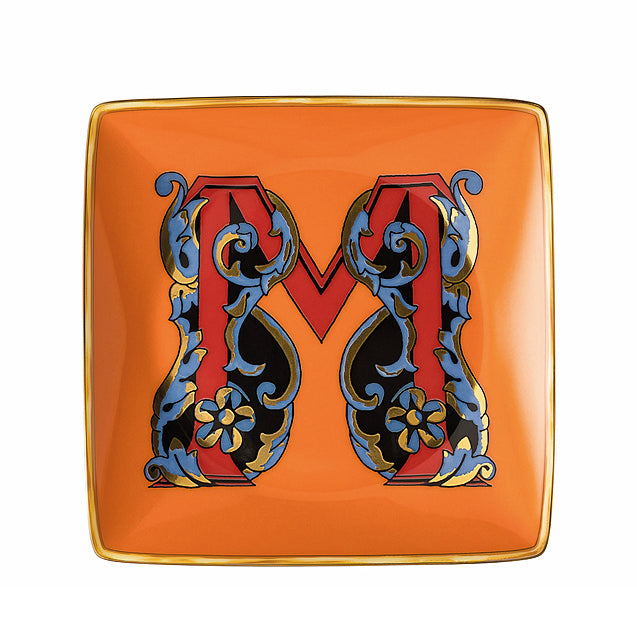 Versace Holiday Alphabet Dish - M