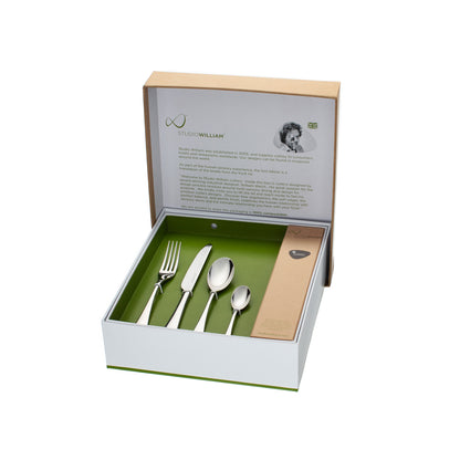 Studio William Karri Gold  Mirror 24 Piece Cutlery Set