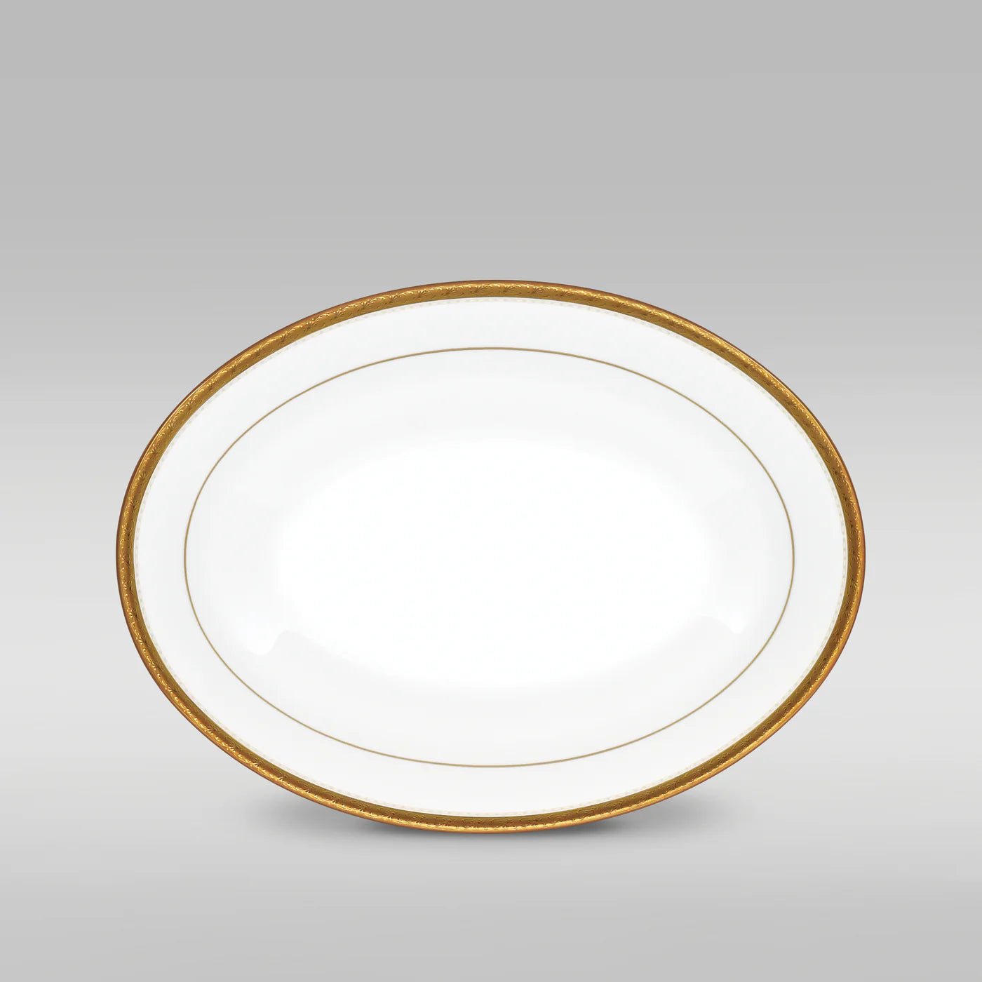 Noritake Charlotta Gold Oval Vegetable dish