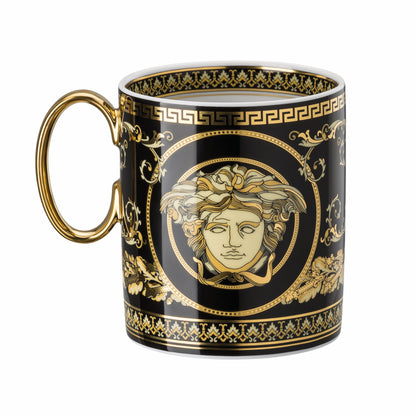 Versace Virtus Gala Black Mug 300ml