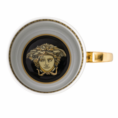 Versace Virtus Gala Black Mug 300ml