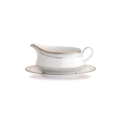 Noritake Hampshire Platinum Gravy Boat