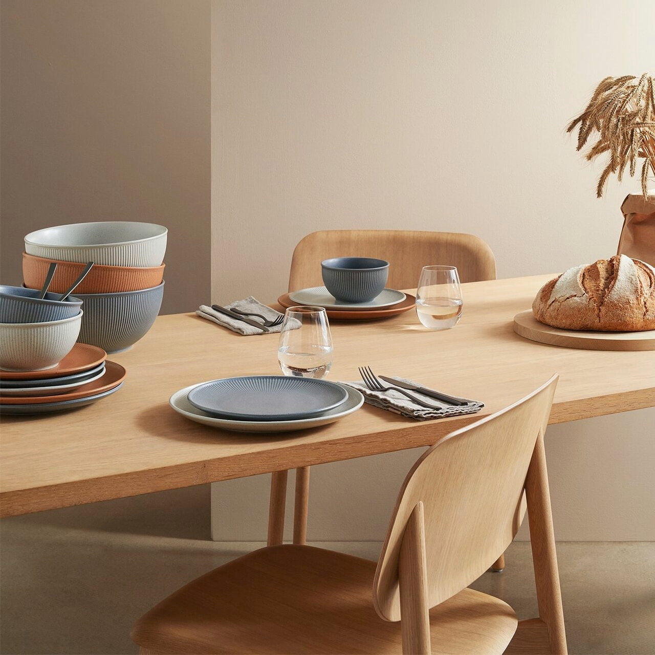 Thomas China Clay Plate 22cm - Earth