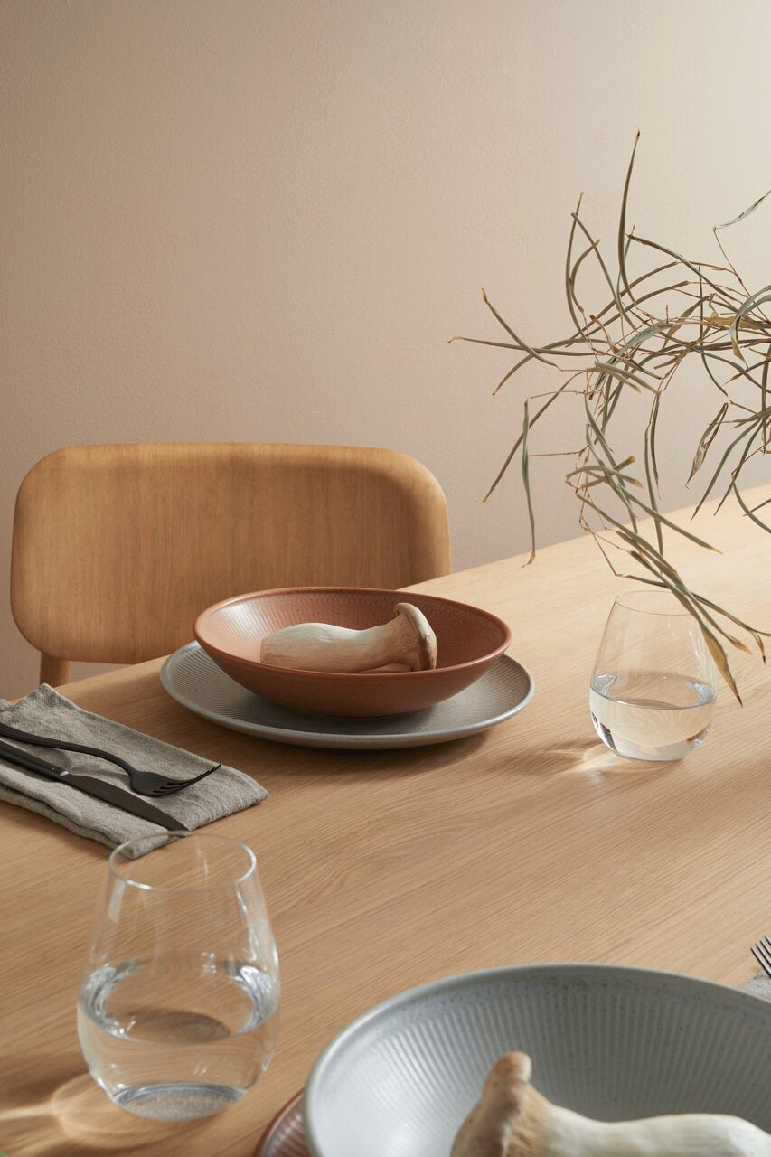 Thomas China Clay Deep Plate 23cm - Earth