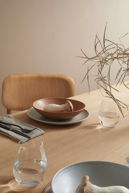 Thomas China Clay Deep Plate 23cm - Earth