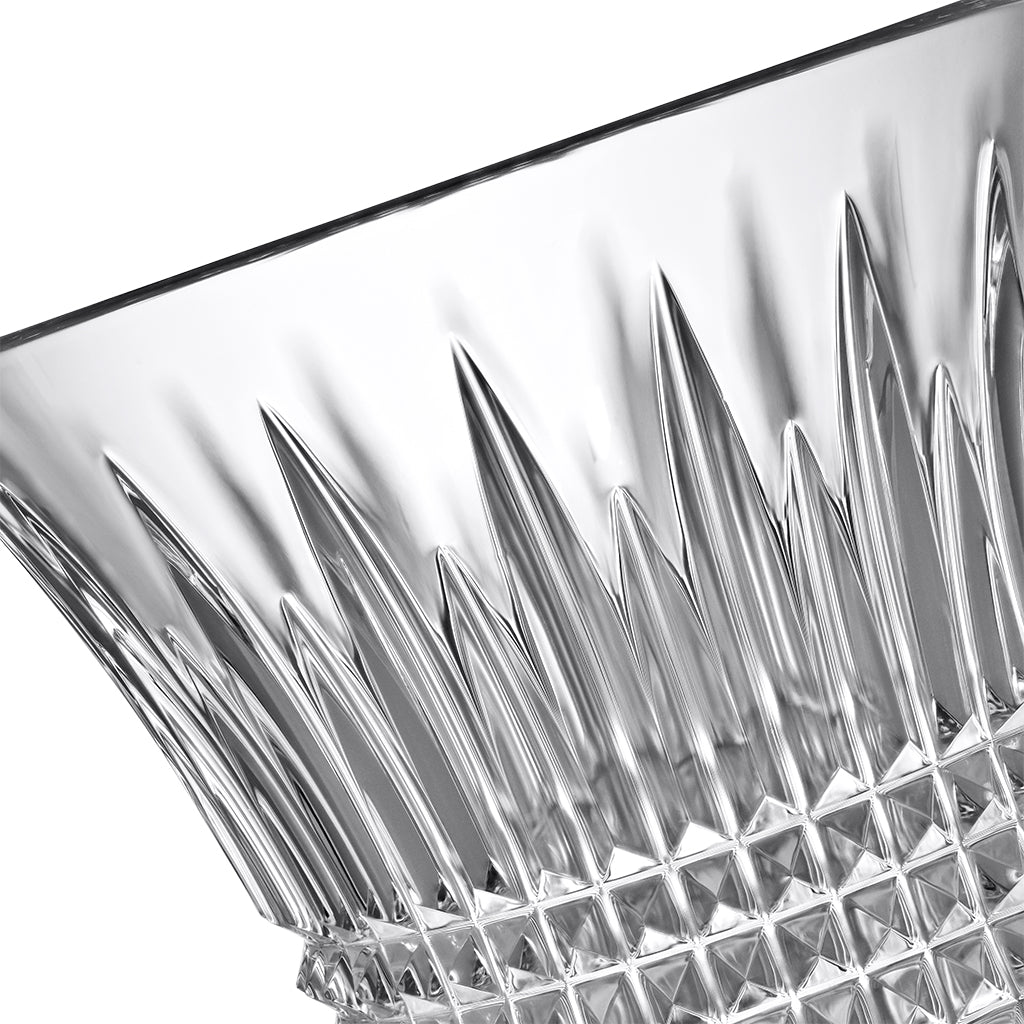 Waterford Crystal Lismore Diamond Ice Bucket with Tongs