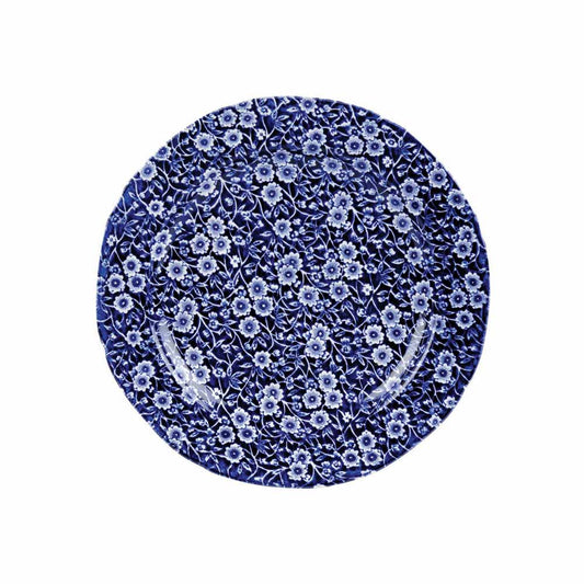 Burleigh Blue Calico Plate 19cm/7.5"
