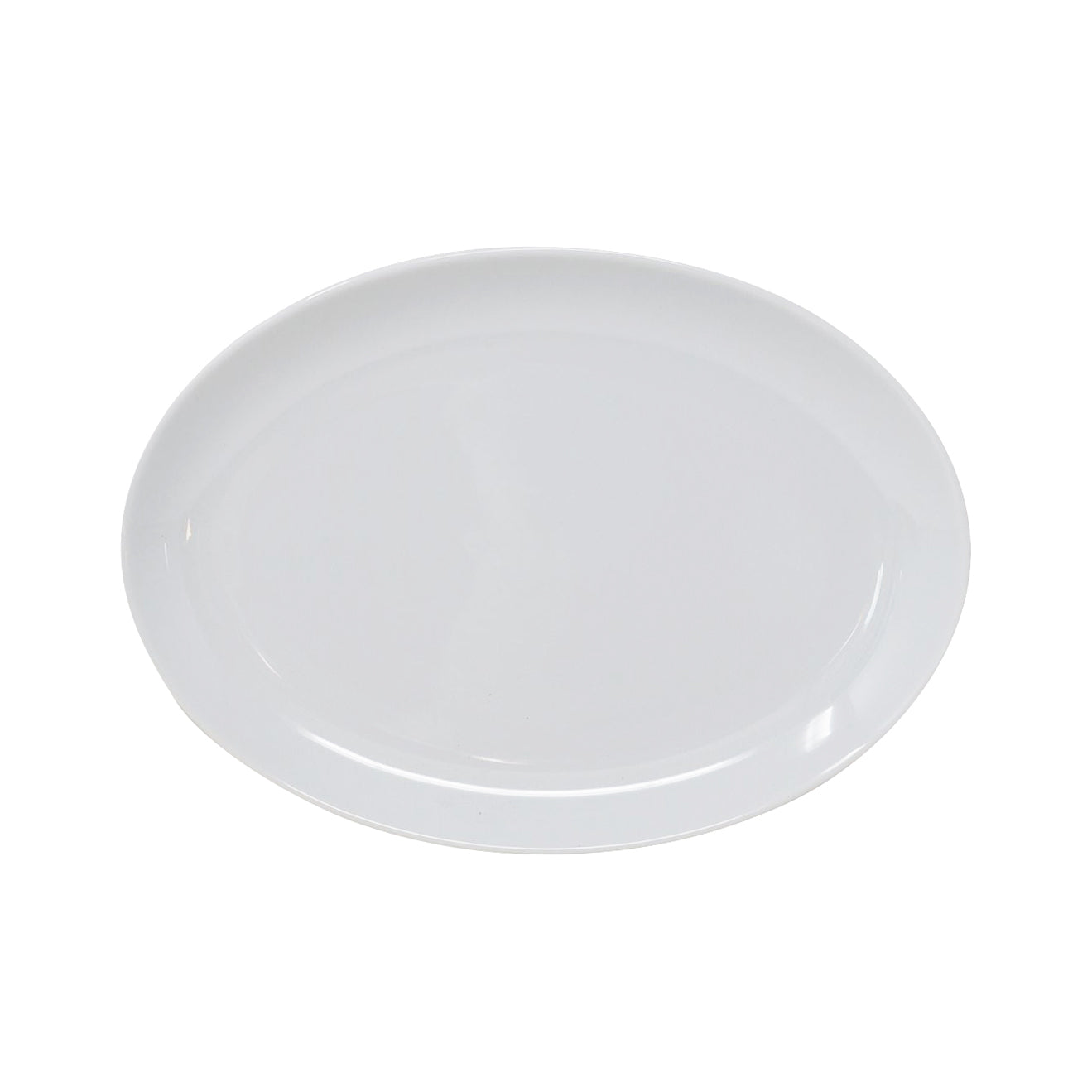 Noritake Lifestyle White Coupe Oval Platter 37cm