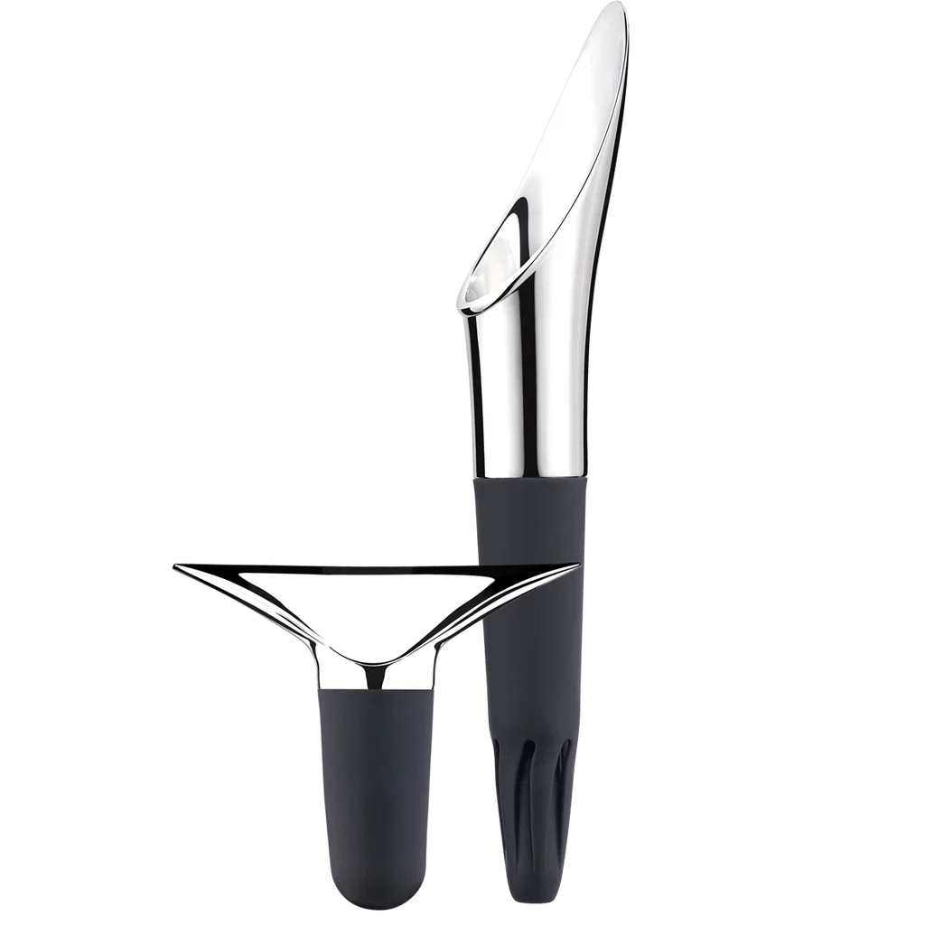 Georg Jensen Wine & Bar Wine Stopper & Wine Pourer