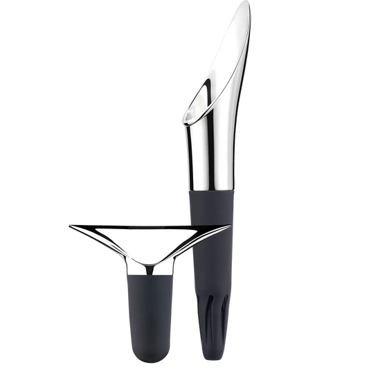 Georg Jensen Wine & Bar Wine Stopper & Wine Pourer