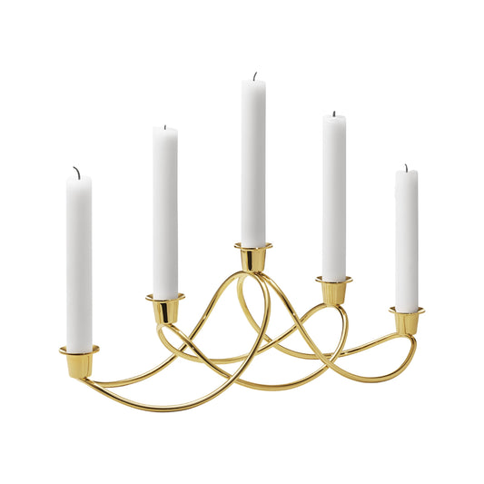 Georg Jensen Harmony Gold Candleholder