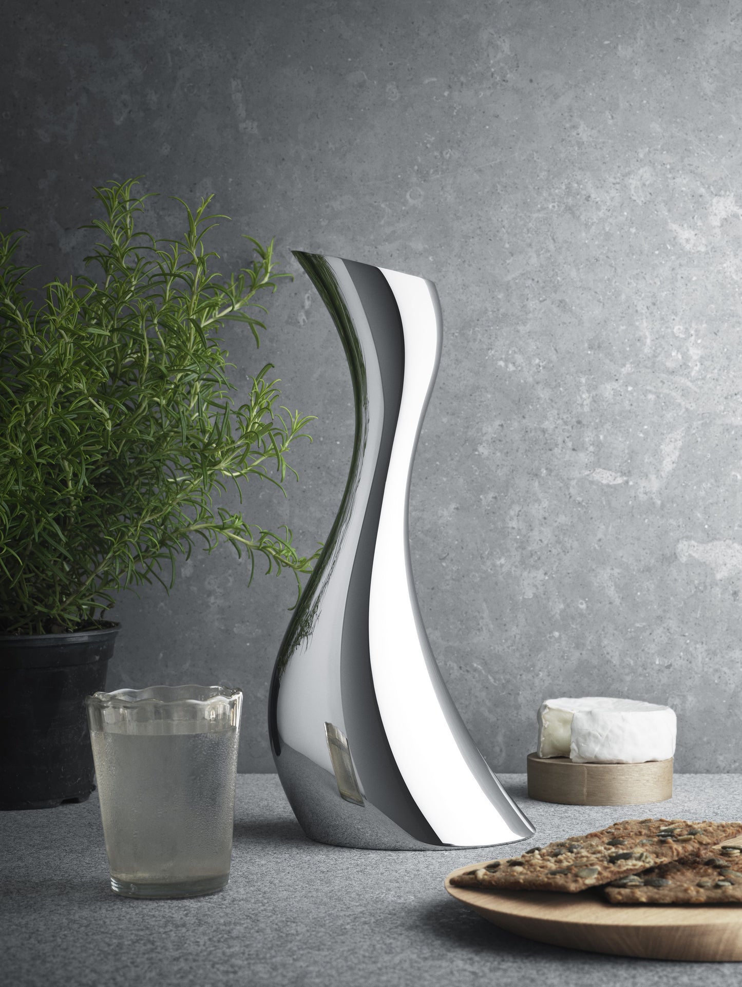 Georg Jensen Cobra Stainless Steel Pitcher