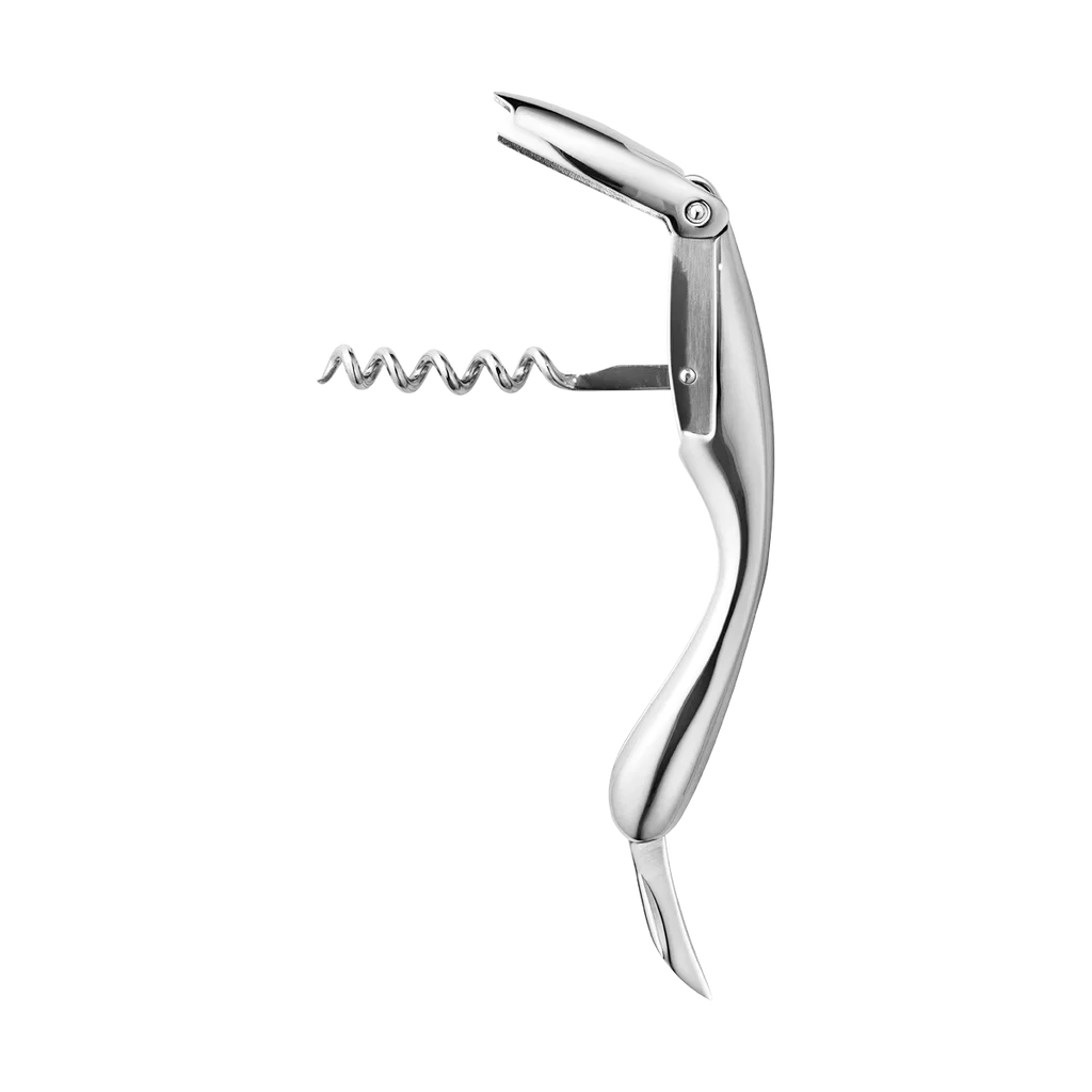 Georg Jensen Wine & Bar Corkscrew, Wine Stopper & Wine Pourer Set