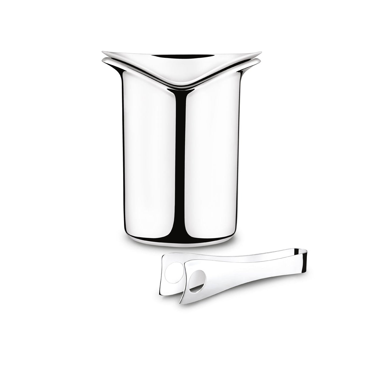 Georg Jensen Wine & Bar Ice Bucket with Tongs