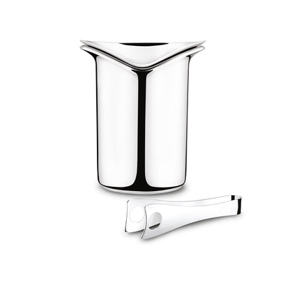 Georg Jensen Wine & Bar Ice Bucket with Tongs