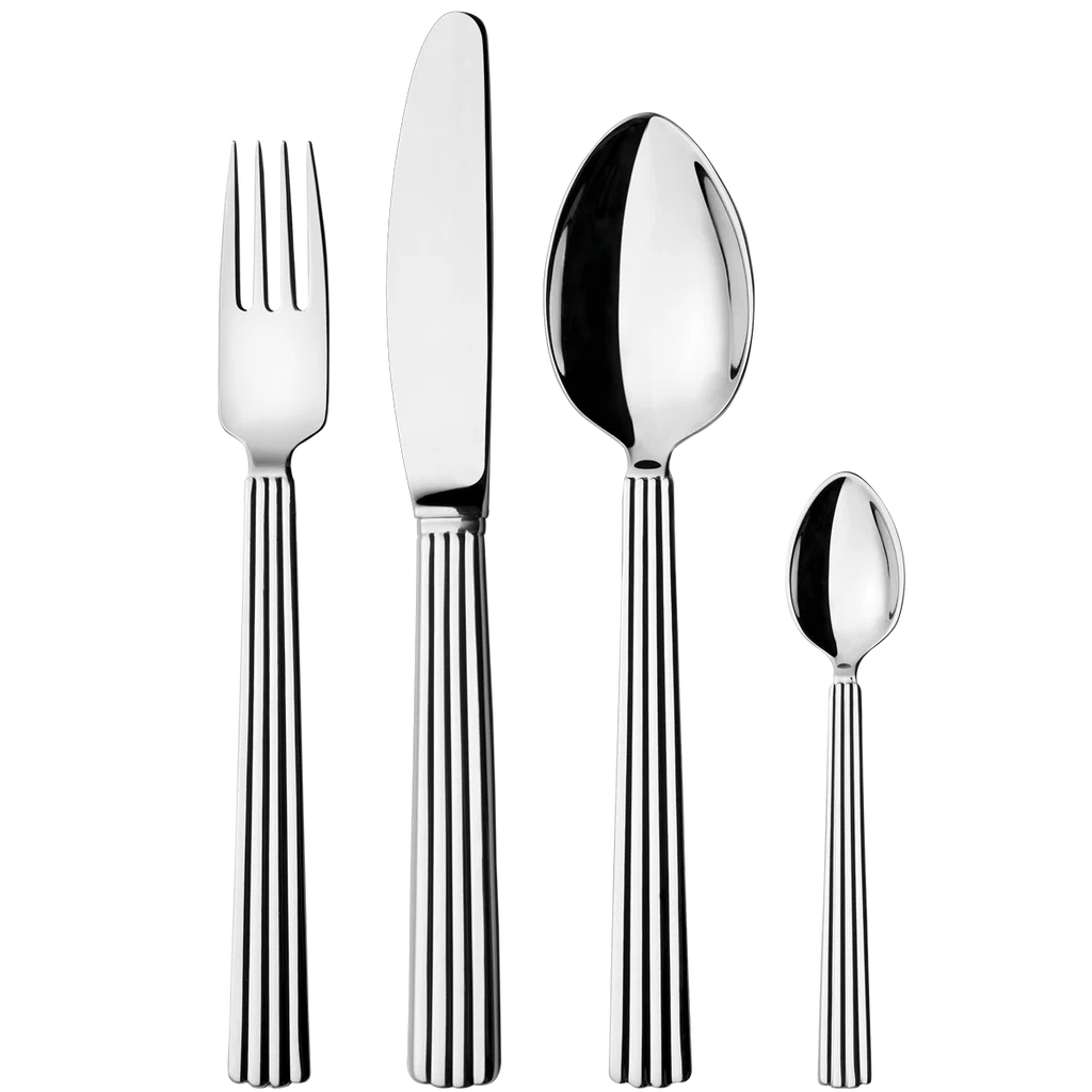 Georg Jensen Bernadotte 24 Piece Cutlery Set