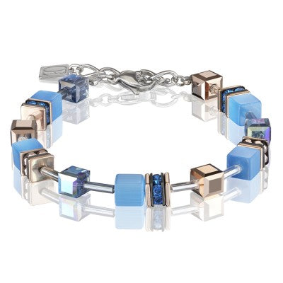 Coeur De Lion Geocube Blue Bracelet