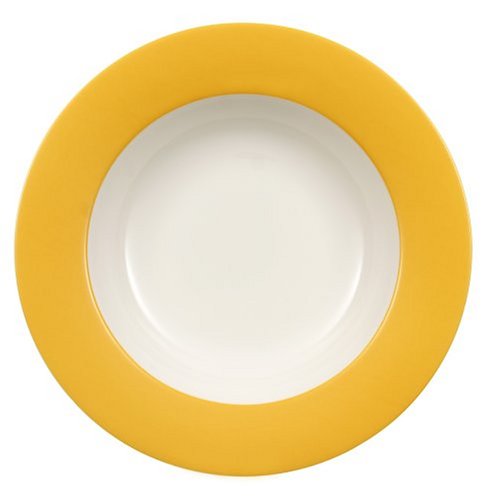 Villeroy & Boch Wonderful World Yellow Soup Plate