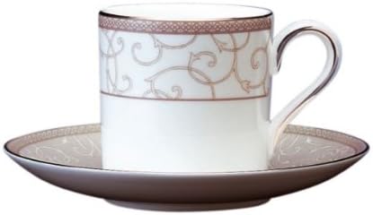 Wedgwood Celestial Platinum Coffee Cup & Saucer
