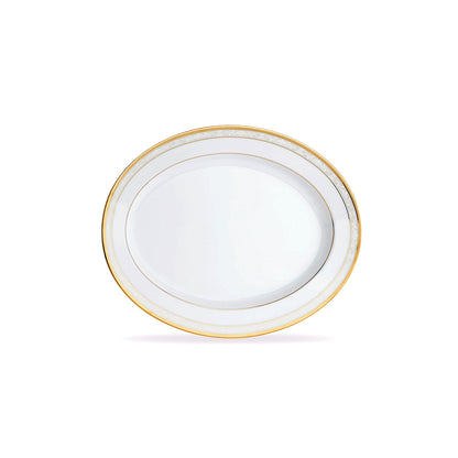 Noritake Hampshire Gold Oval Platter 35cm