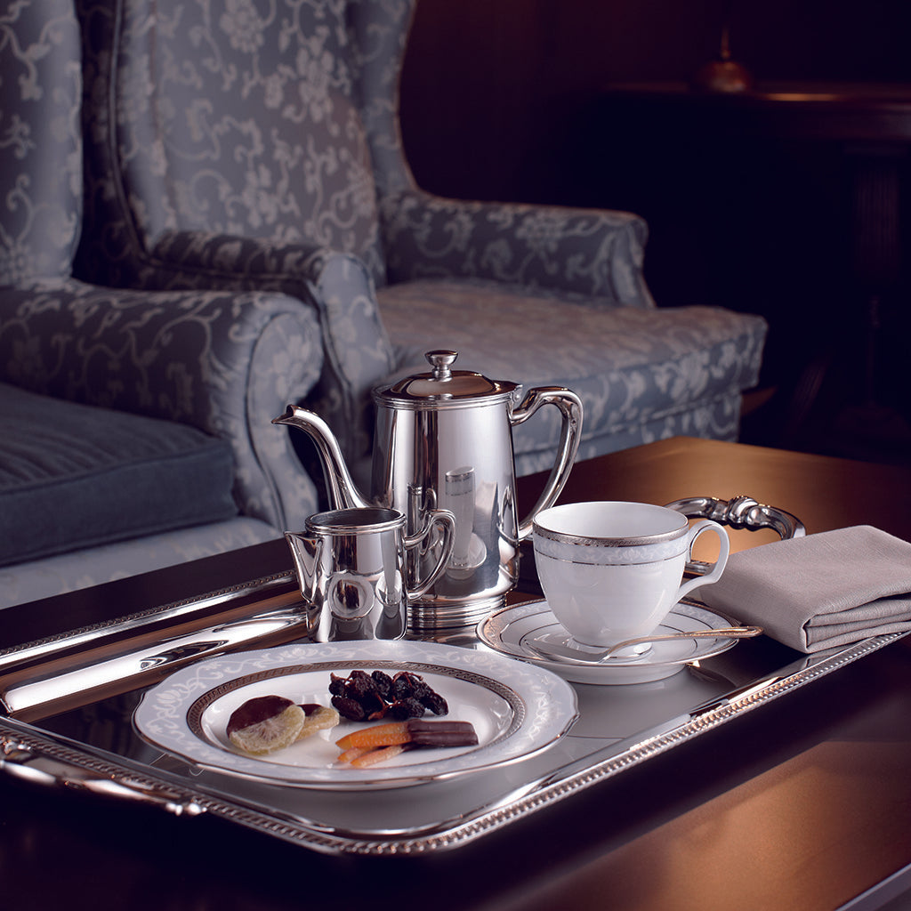 Noritake Hampshire Platinum Coffee Server