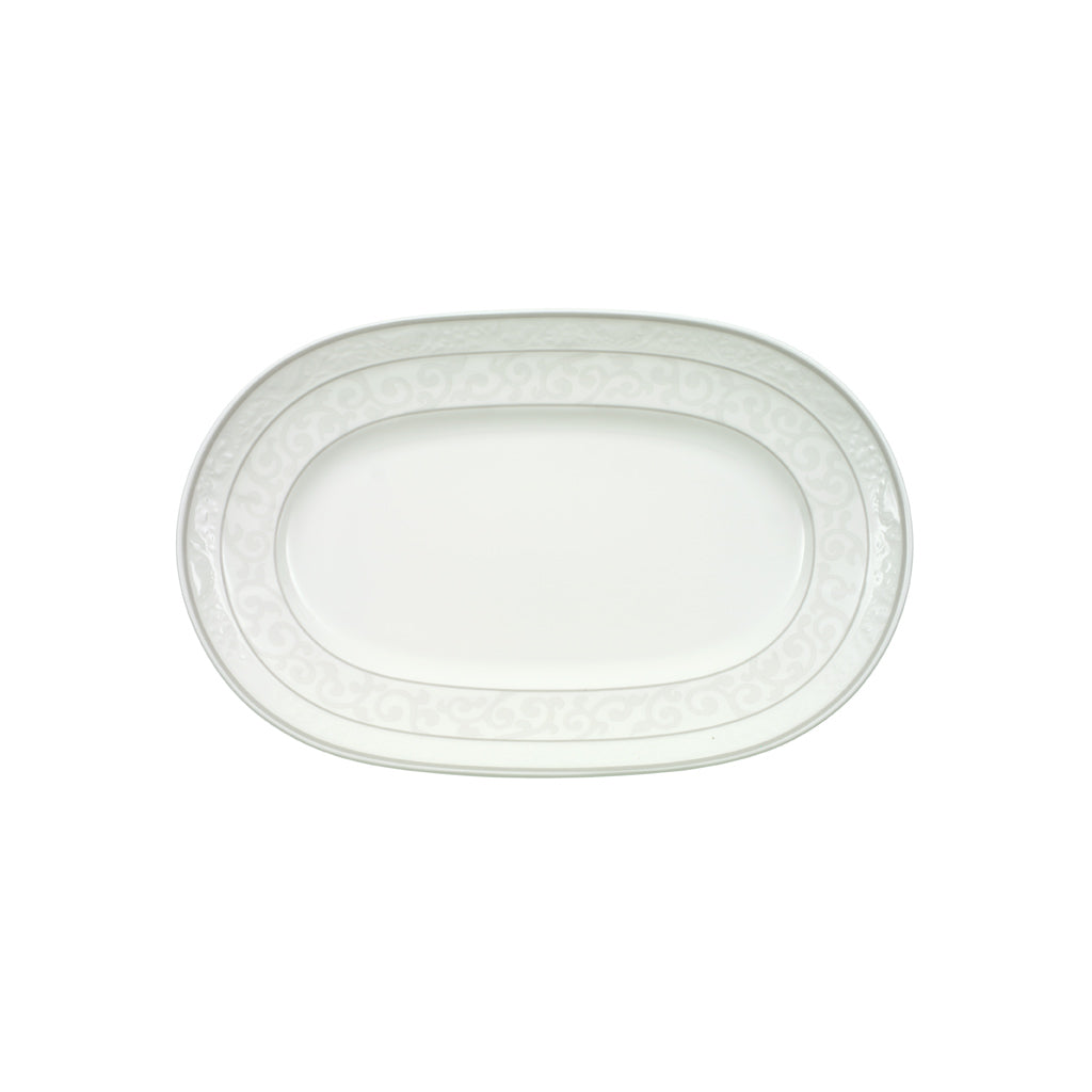 Villeroy & Boch Gray Pearl Pickle Dish 22cm