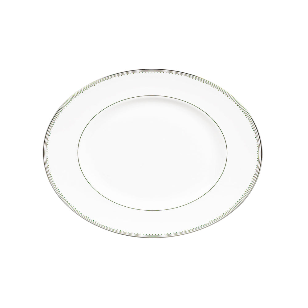 Wedgwood Vera Wang Grosgrain Oval Serving Platter 35cm