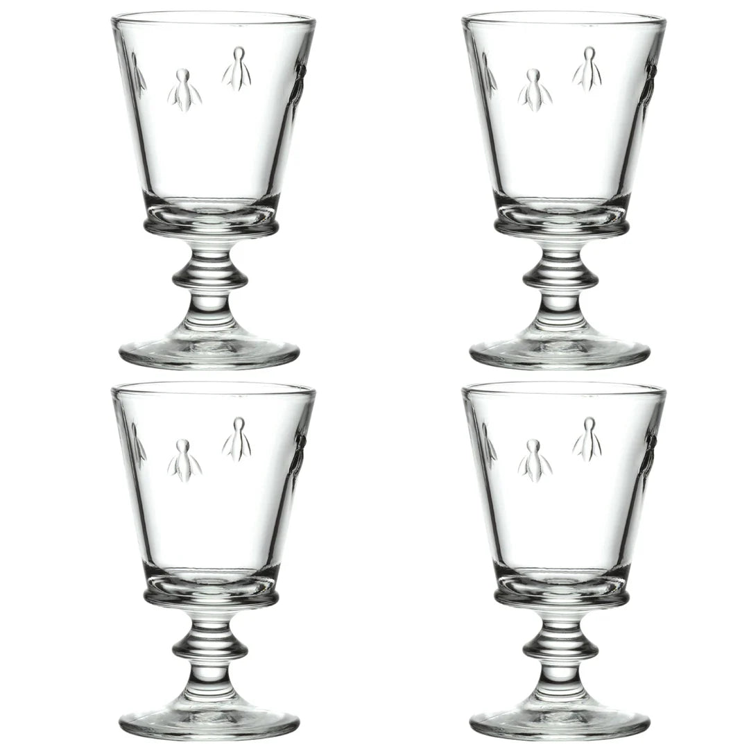 La Rochère Bee Stemmed Wine Glass Set of 4