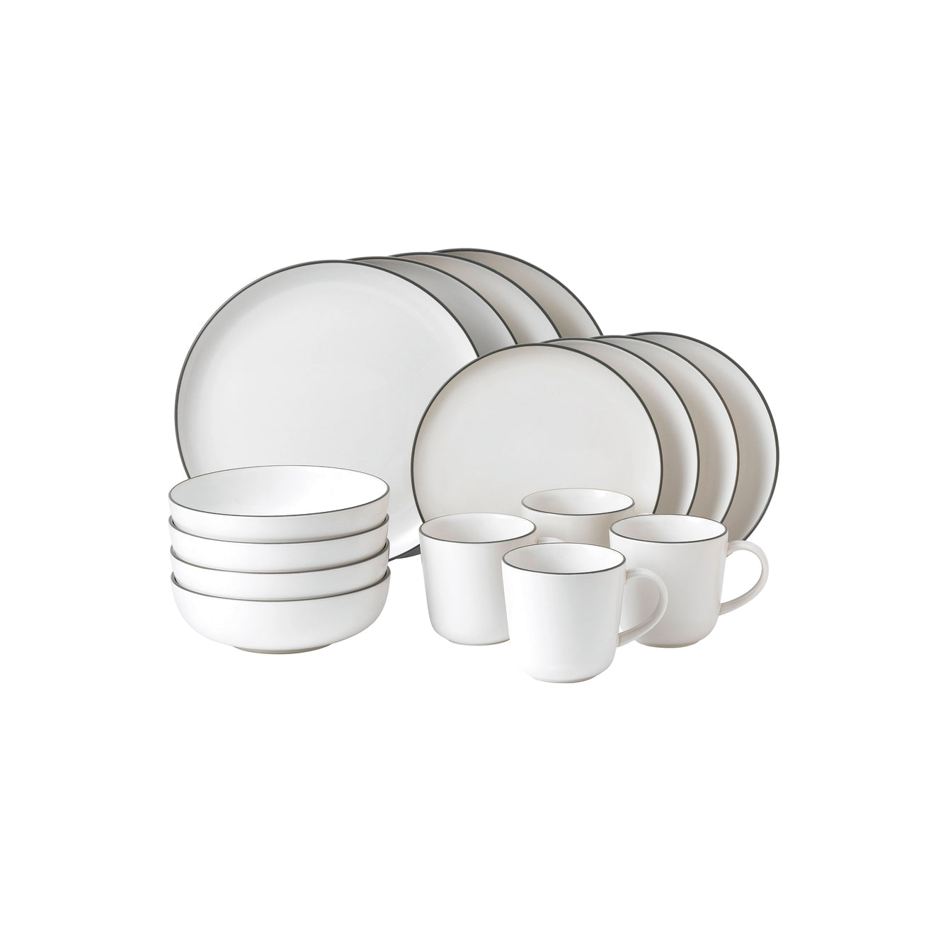 Royal Doulton Gordon Ramsay Bread Street White 16 Piece Dinner Set