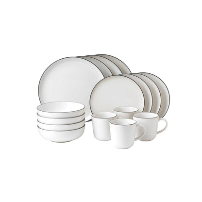 Royal Doulton Gordon Ramsay Bread Street White 16 Piece Dinner Set
