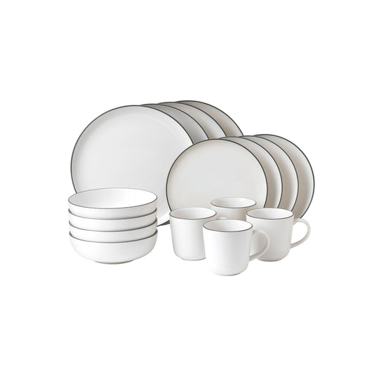 Royal Doulton Gordon Ramsay Bread Street White 16 Piece Dinner Set
