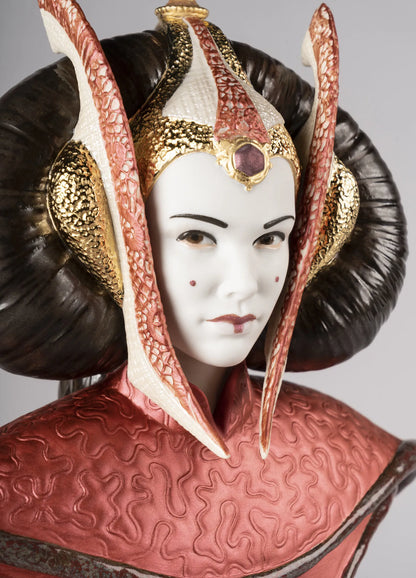 Lladro Queen Amidala™ in the Throne Room Sculpture. Limited Edition