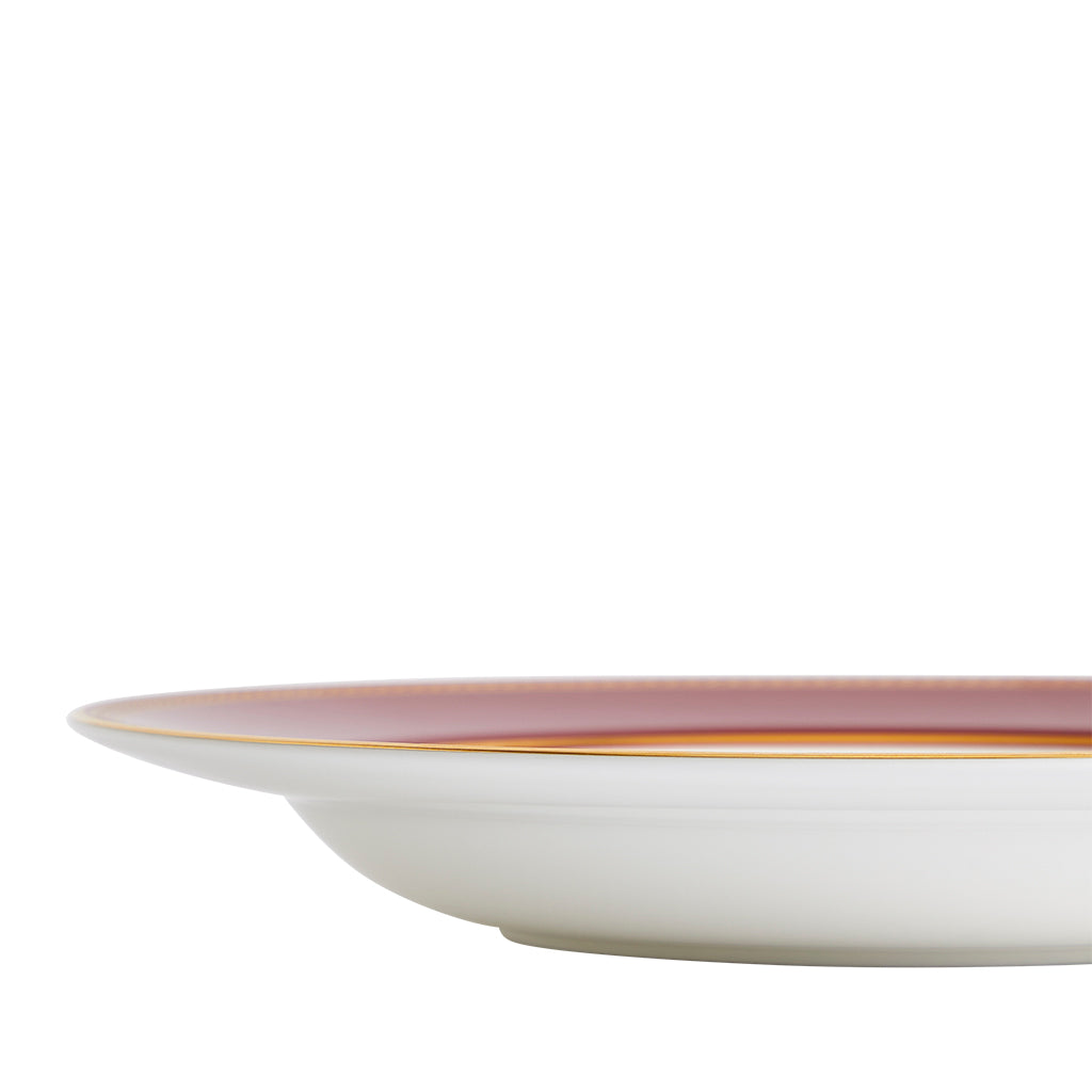 Wedgwood Renaissance Red Rim Soup Plate 23cm