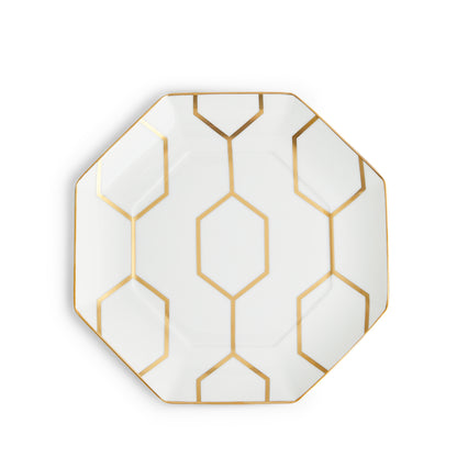 Wedgwood Gio Gold Octagonal Plate 23cm