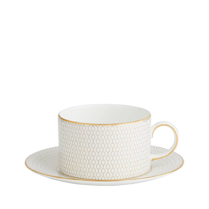 Wedgwood Gio Gold Tea Cup & Saucer Havens