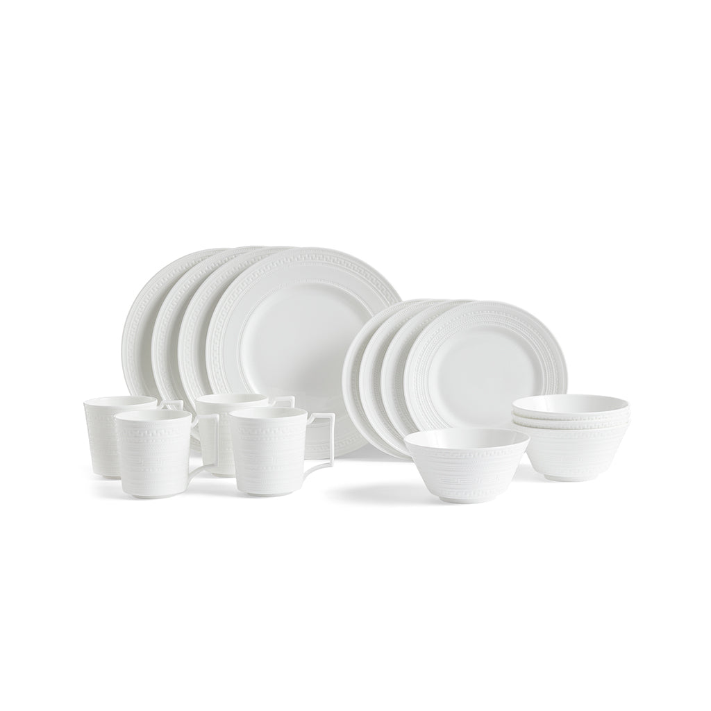 Wedgwood Intaglio Dinner Set of 16