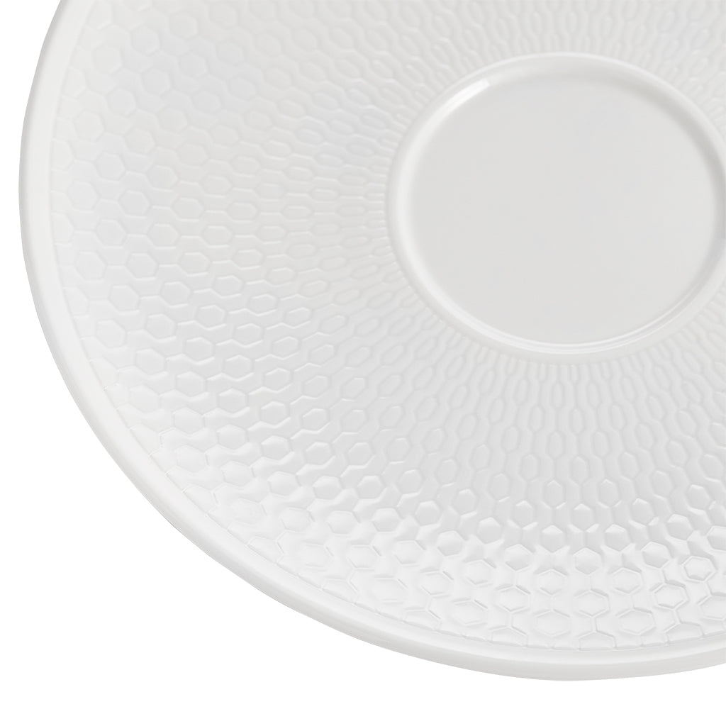 Wedgwood Gio White Tea Cup & Saucer