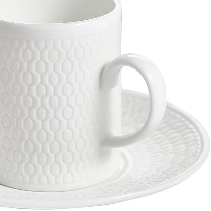 Wedgwood Gio White Espresso Cup & Saucer