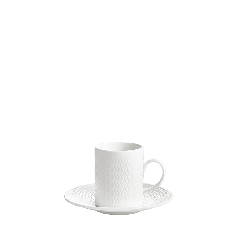 Wedgwood Gio White Espresso Cup & Saucer