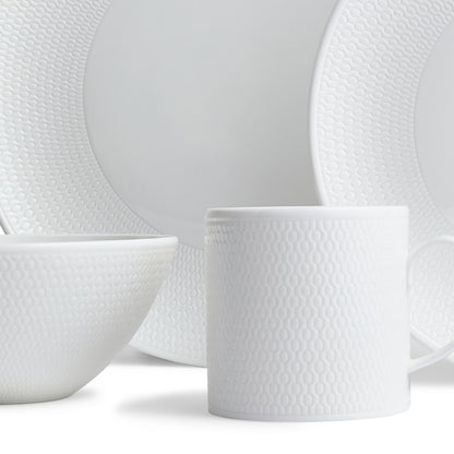 Wedgwood Gio White Dinner Set of 4