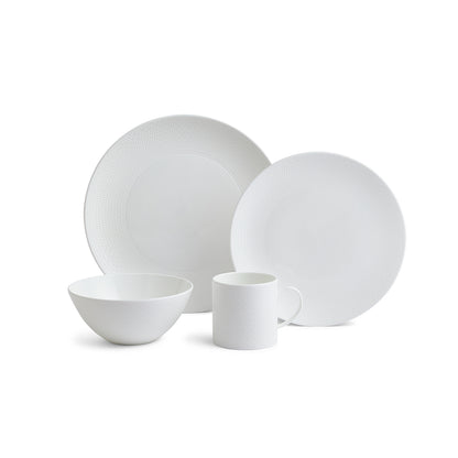 Wedgwood Gio White Dinner Set of 4