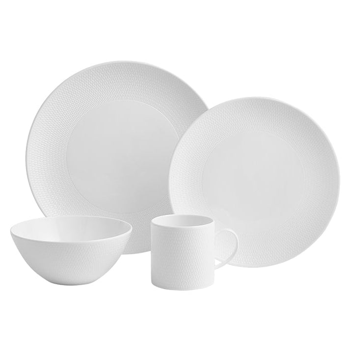 Wedgwood Gio White 16 Piece Set