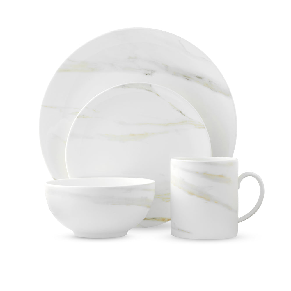 Wedgwood Vera Wang Venato Imperial Dinner Set of 4