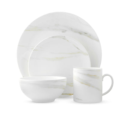 Wedgwood Vera Wang Venato Imperial Dinner Set of 4