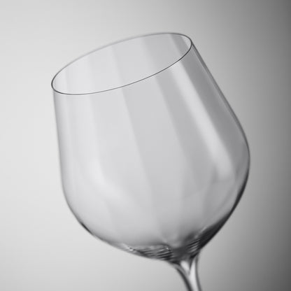 Waterford Crystal Elegance Optic Red Wine Glass Set of 2