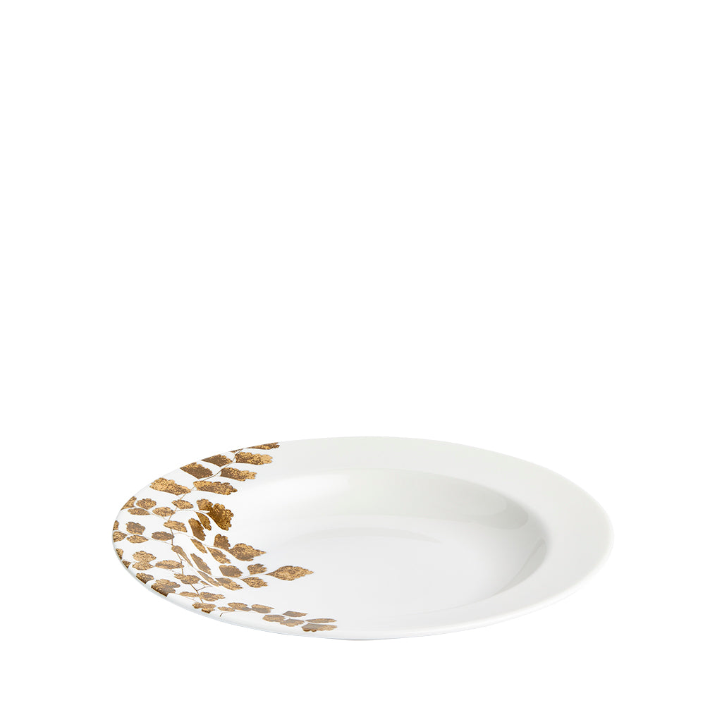 Wedgwood Vera Wang Jardin Rimmed Soup Bowl 22cm